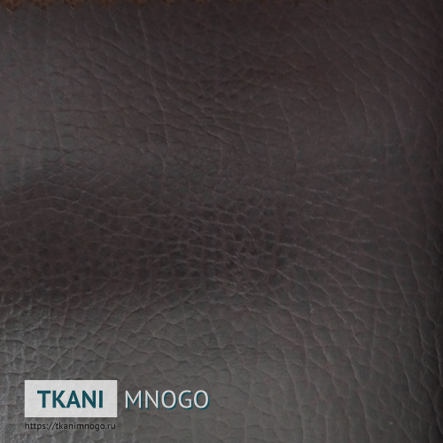 Фото текстиля 24 артикул Кожа искусственная - фактура, цвет коричневый, рисунок однотонный, производитель Китай