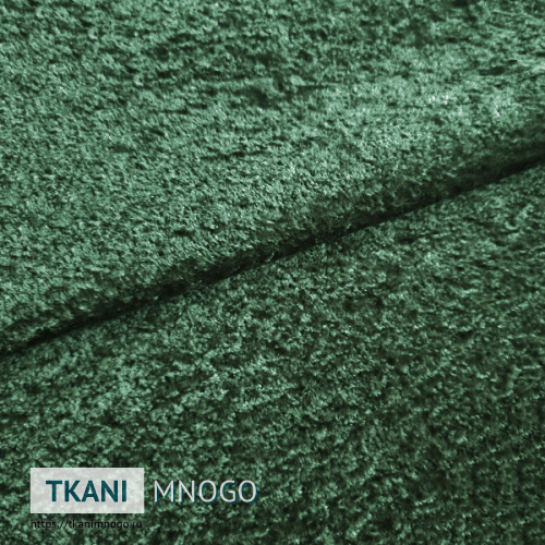 Фото внешнего вида велюра “HY2025-11” (однотонный зеленый)