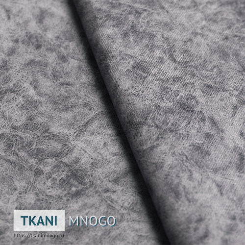 Фото материала велюра “D-01” (однотонный синий)