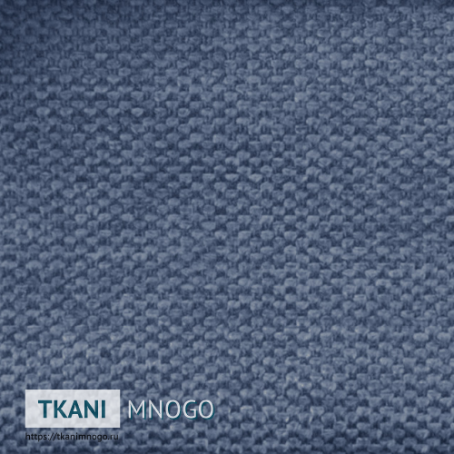 Фото внешнего вида велюра “13” (однотонный синий)